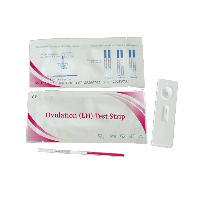 Medical Diagnostic Test Strip Kits LH Ovulation Rapid Test(Colloidal Gold)